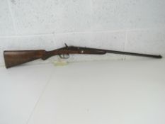 A deactivated Belgian 9mm Flobert Garden