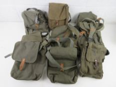 Ten AK Magazine pouches.