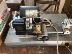 A Micro Lathe II with wry micometers etc.
