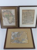 Map; Africa 'engraved by Young & Delleker...