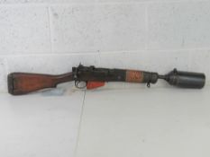 A deactivated Lee Enfield Grenade Launch