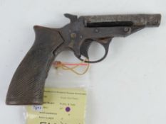 A deactivated Webley and Scott .38 Calib