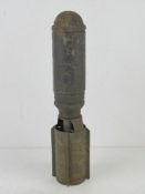 An inert WWII Russian PTAB bomb, dated 1