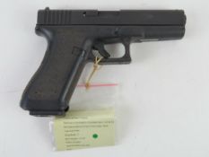 A deactivated Glock 17 9mm Second Genera