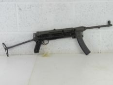 A deactivated Yugoslav M56 7.62mm Sub Ma