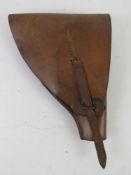 A French MAB leather holster.