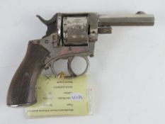 A deactivated Belgian Bulldog Type .22 C