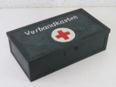 A WWII German Medical box with accessori
