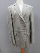 A men's pure new wool Wolfhound Twist jacket by Magee, size 44L,