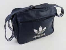 A vintage Adidas sports bag, approx 38cm wide.