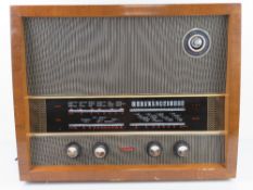 An original Murphy Type 242 radioset c1960s as retailed by W J Henderson Fulham Road SW10,