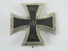 A WWI German Iron Cross 1st Class.