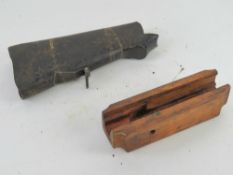 A BAR 1918 Bakelite stock and wooden fro