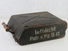 A WWII German Airtight Cartridge Case Pa