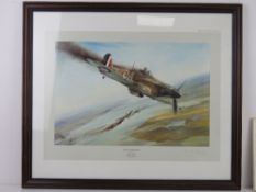 Signed limited edition print, 'The Battl