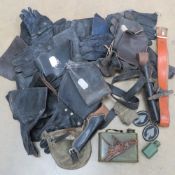 A quantity of assorted militaria inc sca