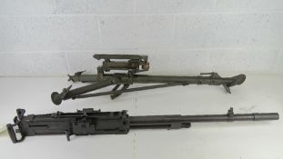 A deactivated Breda M37 7.92mm Heavy Mac