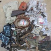 A quantity of assorted militaria inc Bri
