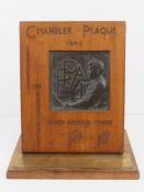 Chandler - Plaque 1943 Progress in Photography South Western Centre award.