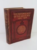 Book; The National Roll of the Great War 1914-1918.
