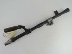 A deactivated Bren barrel with certificate.