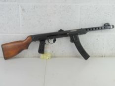 A deactivated Polish PPS-52 7.62mm Sub M