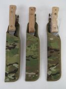 A Kombat Tactical Machete with MTP sheat