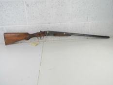 A deactivated Spanish Double Barrel 12 G