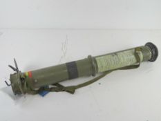 A deactivated Polish RPG-75 68mm Rocket
