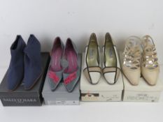 Four pairs of size 5 / size 6 ladies sho