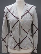 Emporio Armarni; A silk jacket approxima