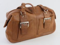 Tommy & Kate tan leather handbag approx