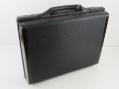 A Samsonite hard case briefcase, as new