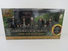 A Lord of the Rings figurine set in original box,
