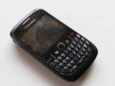 A Blackberry Curve. Disclaimer; all e