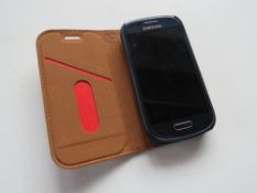 A Samsung Galaxy SIII mini G18190 in blu