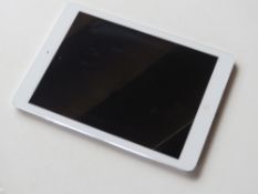 An Apple iPad Model A1474 white 9.7