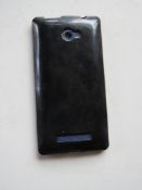 An HTC model PM23200 Windows phone 8X in