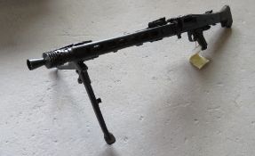 A deactivated Yugoslavian MG53 7.92mm ge