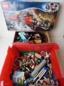 A quantity of assorted Lego inc Harry Potter Hogwarts Express Lego (box a/f),