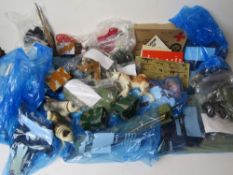 A large quantity of vintage action man clothing and accessories,