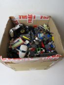 A large quantity of assorted Lego inc Porcshe 911, etc, total weight 8.4kg.