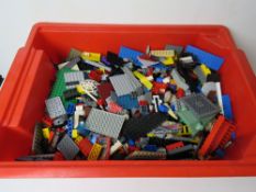 A quantity of assorted Lego in storage box, total weight 5.4kg.