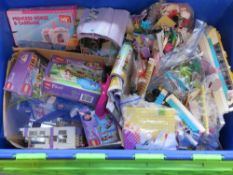 A large quantity of Lego, mostly Lego Friends, inc figures, boat, etc.