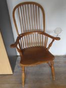 A contemporary smoker's type armchair.