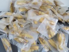 A box containing approx 100 sword knots.