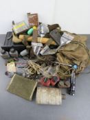 A quantity of assorted militaria incx WW