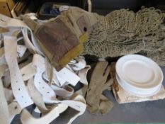 A quantity of assorted militaria inc par