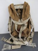 A British Military parachute harness typ