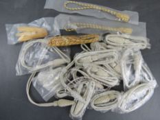 A quantity of portabee sword knots inc t